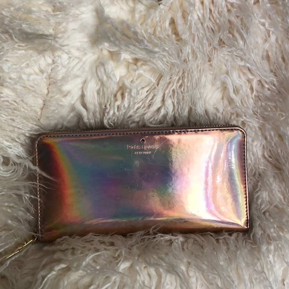 KATE SPADE IRIDESCENT WALLET